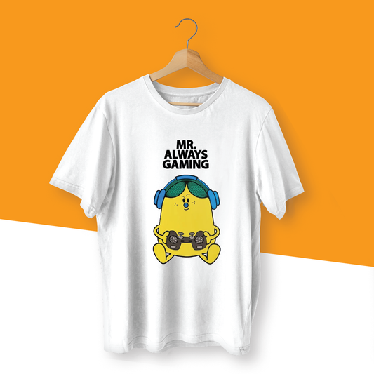 MR. ALWAYS GAMING MR. MEN INSPIRED T-SHIRT - 0154