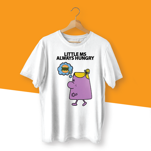 LITTLE MISS ALWAYS HUNGRY MISS INSPIRED T-SHIRT - 0168