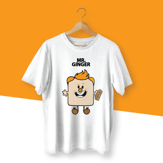 MR. GINGER MR. MEN INSPIRED T-SHIRT - 0172