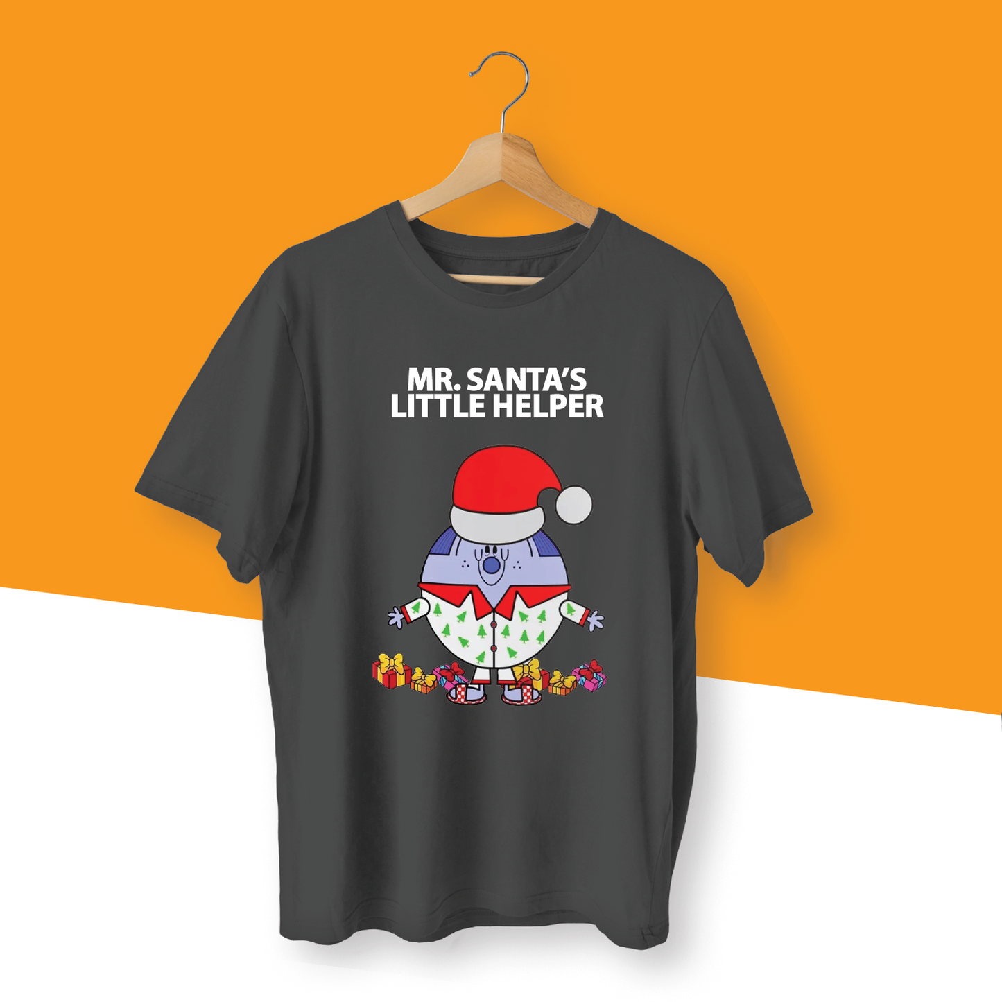 MR. SANTA'S LITTLE HELPER MR. MEN INSPIRED T-SHIRT - 0179