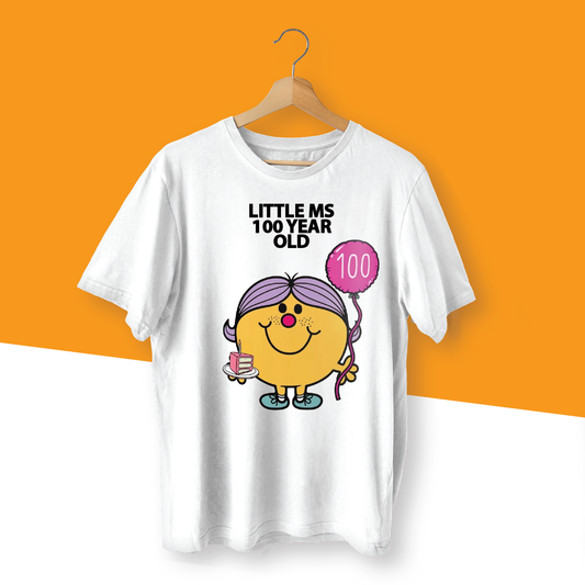 LITTLE MISS 100 YEAR OLD MISS INSPIRED T-SHIRT - 0184