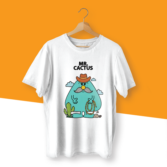 MR. CACTUS MR. MEN INSPIRED T-SHIRT - 0197