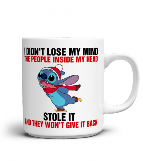 I DON'T LOSE MY MIND STITCH MUG 1010