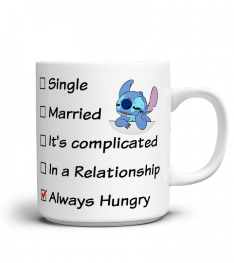 SINGLE, MARRIED, IT'S COMPLICATED STITCH MUG 1050