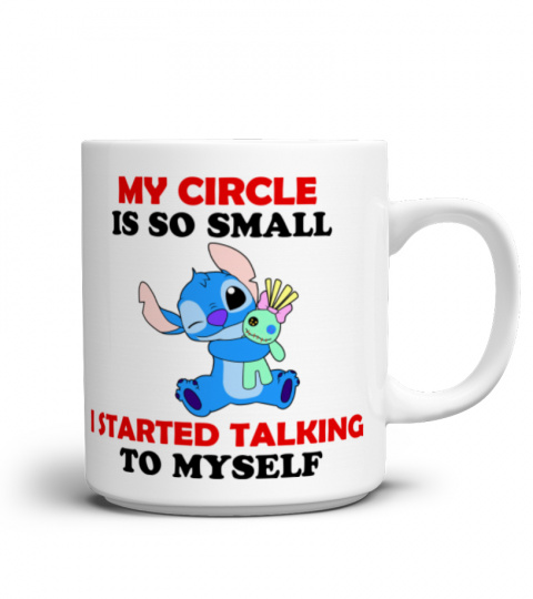 MY CIRCLE IS SO SMALL STITCH MUG 1043