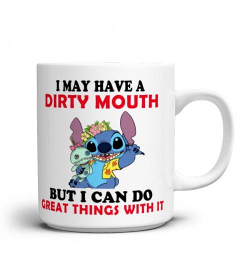 I MAY HAVE A DIRTY MOUTH STITCH MUG 1023