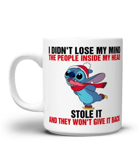 I DON'T LOSE MY MIND STITCH MUG 1010