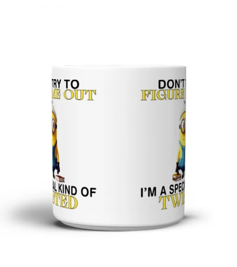 Don't Try To Figure Me Out - Novelty Minion Mug 1004