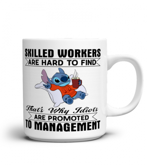 SKILLED WORKERS ARE HARD TO FIND STITCH MUG 1057