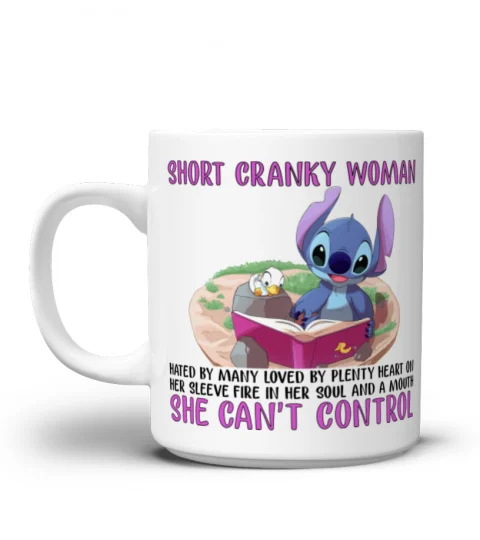 SHORT CRAZY WOMEN STITCH MUG 1014